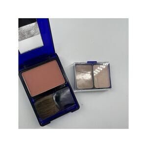 ESTEE LAUDER 2-IN-1 EYESHADOW WET/DRY-04 Shimmer DUO Travel Size .11oz Blush New